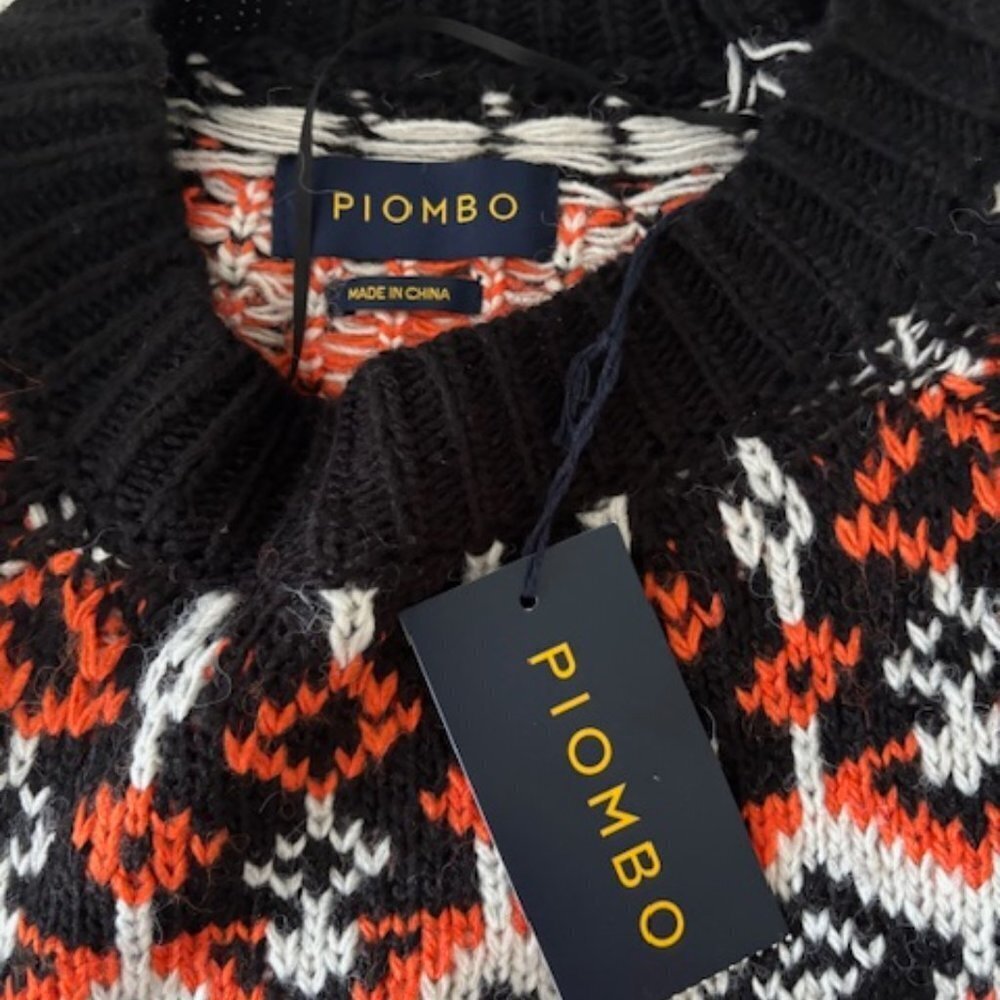 Piombo Imported Italian Brand Sweater size XS - Picture 4 of 5